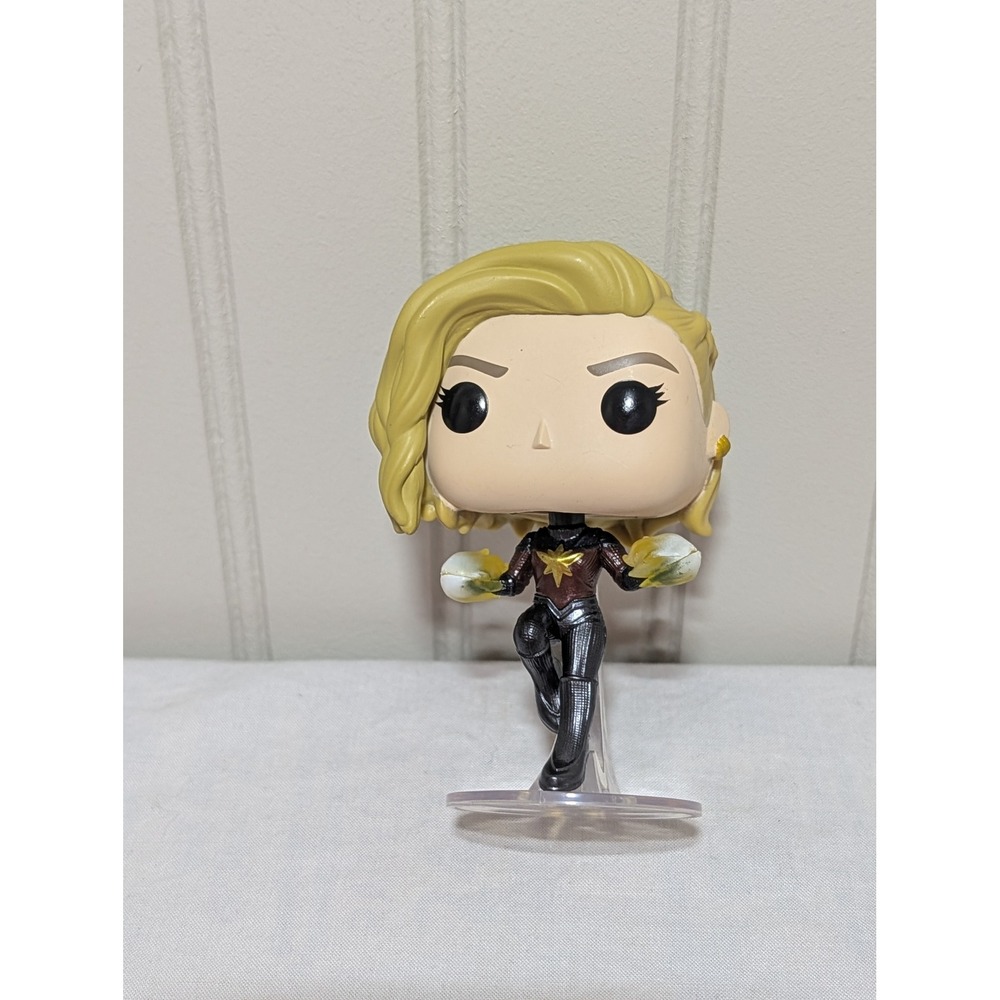 Funko Pop The Marvels Captain Marvel Vinyl Figure 1250 MCU Carol Danvers